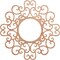 Ekena Millwork Reims Wood Fretwork Pierced Ceiling Medallion, Cherry, 32"OD x 12 1/4"ID x 3/8"T CMWP32X32X0375RECH - alternate 1